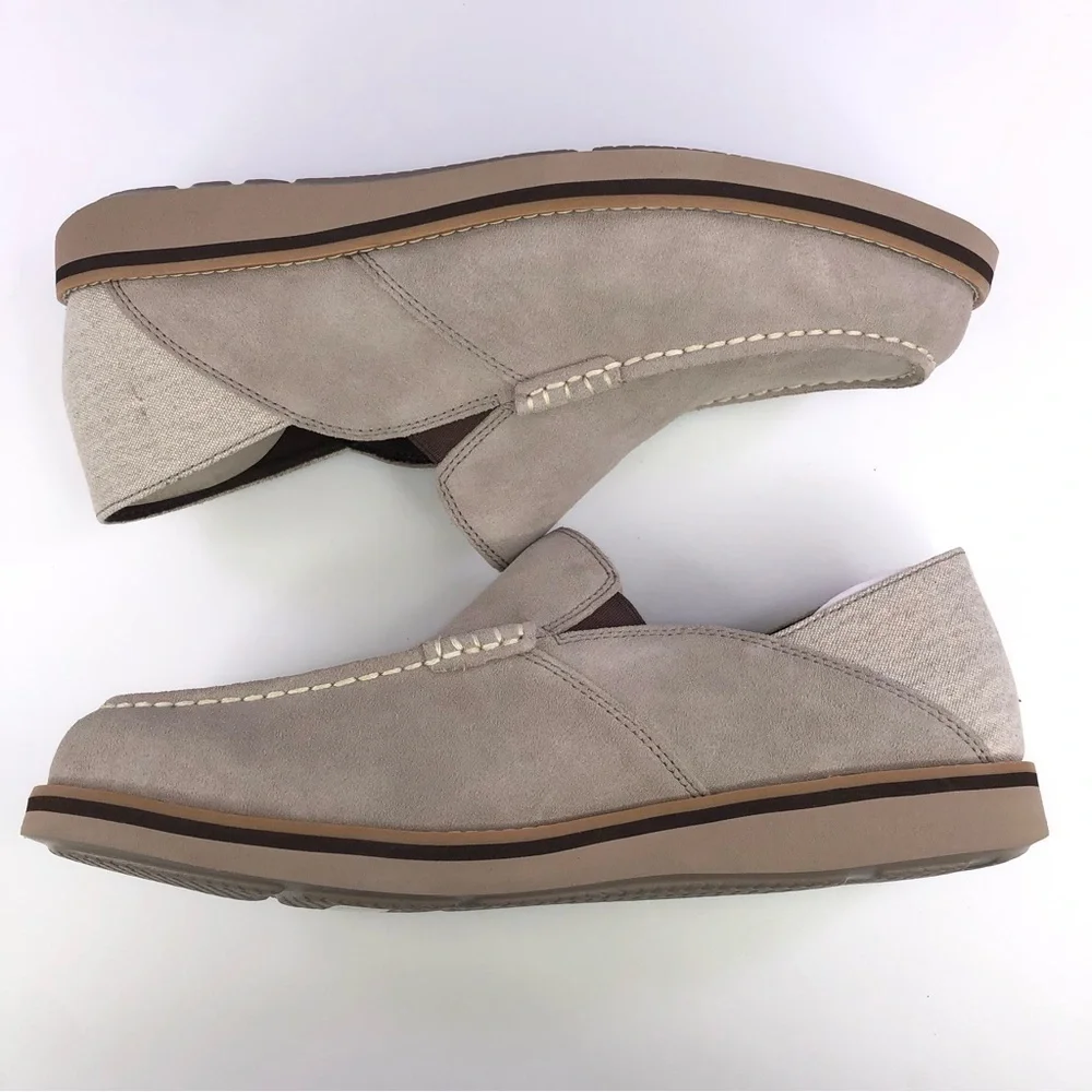 Rockport Men's Tucker Venetian Slip On Loafers Shoes Stone Size 9.5W